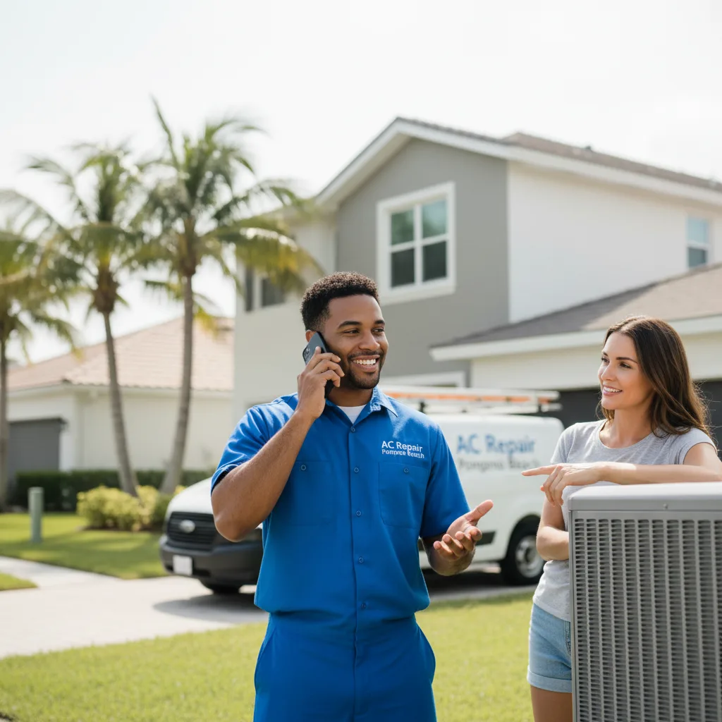 AC Repair Pompano Beach customer support in Lisbon